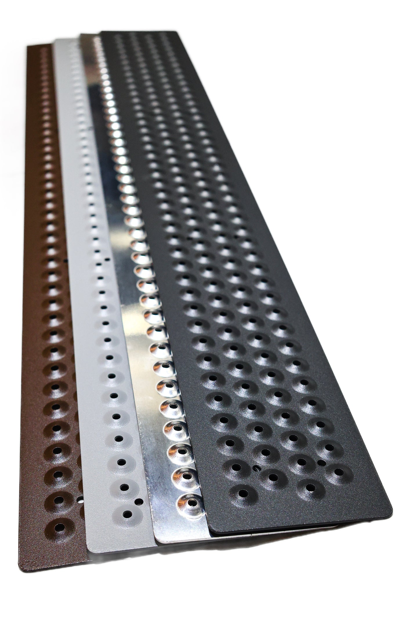 Anti-Slip Aluminum Stair Tread Cover – Outdoor Grip (Super Grip Silver)
