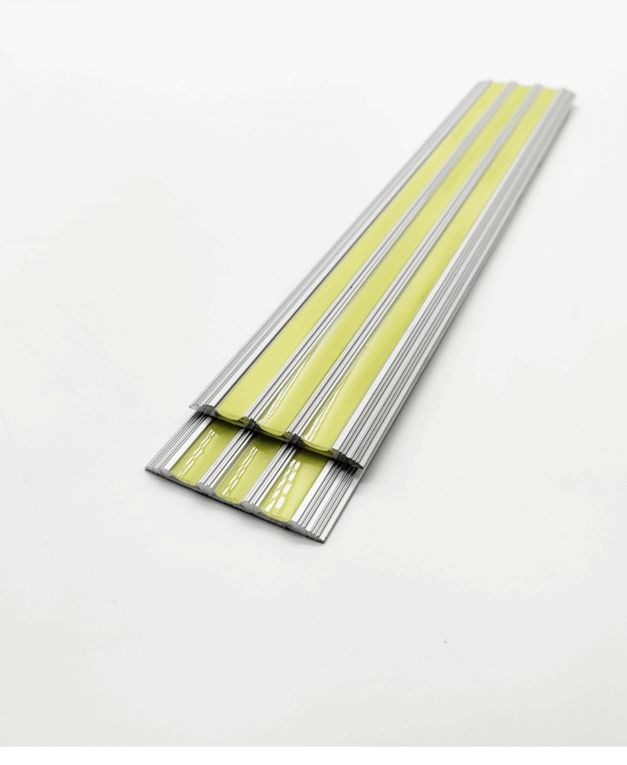 Non-Slip Aluminum Glow Stair Strip w/ 3M Foam Tape