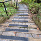 Aluminum Grip Stair Cover Treads - Signal Black, Includes Stainless Steel 1" Screws - 4" x 32"