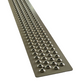 Aluminum Grip Stair Cover Treads - Pearl Mouse Gray, Includes Stainless Steel 1" Screws - 4" x 32"