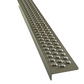 Aluminum Grip Stair Cover Treads - Pearl Mouse Gray, Includes Stainless Steel 1" Screws - 3" x 32" w/ 1" Nose