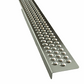Aluminum Grip Stair Cover Treads - Mill Finish, Includes Stainless Steel 1" Screws - 3" x 32" w/ 1" Nose