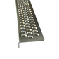 Aluminum Grip Stair Cover Treads - Mill Finish, Includes Stainless Steel 1" Screws - 3" x 32" w/ 1" Nose