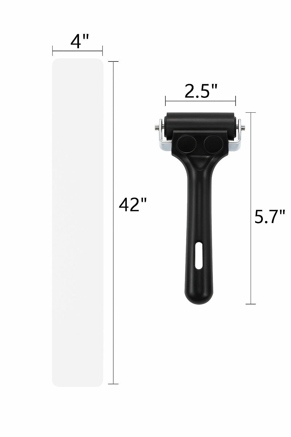 16 Pack Non-Slip Stair Treads, 4" x 42" Anti Slip Resistant Stairs Tread Grip Tape - Clear