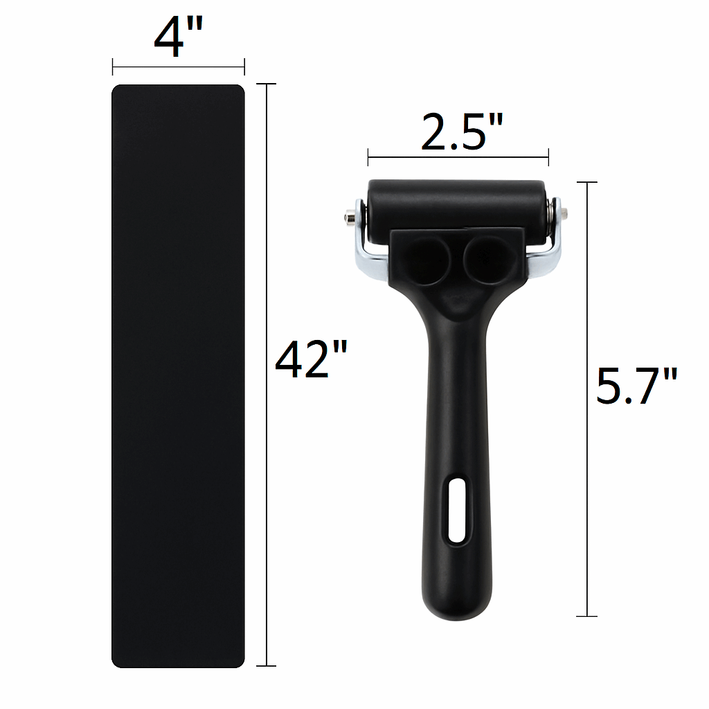 16 Pack Non-Slip Stair Treads, 4" x 32" Anti Slip Resistant Stairs Tread Grip Tape - Black