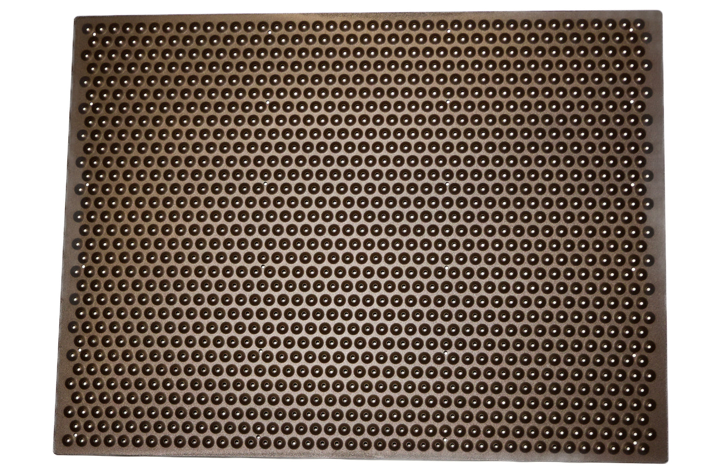 Anti-Slip Aluminum Stair Cover Landing – Outdoor Grip (Super Grip Brown)