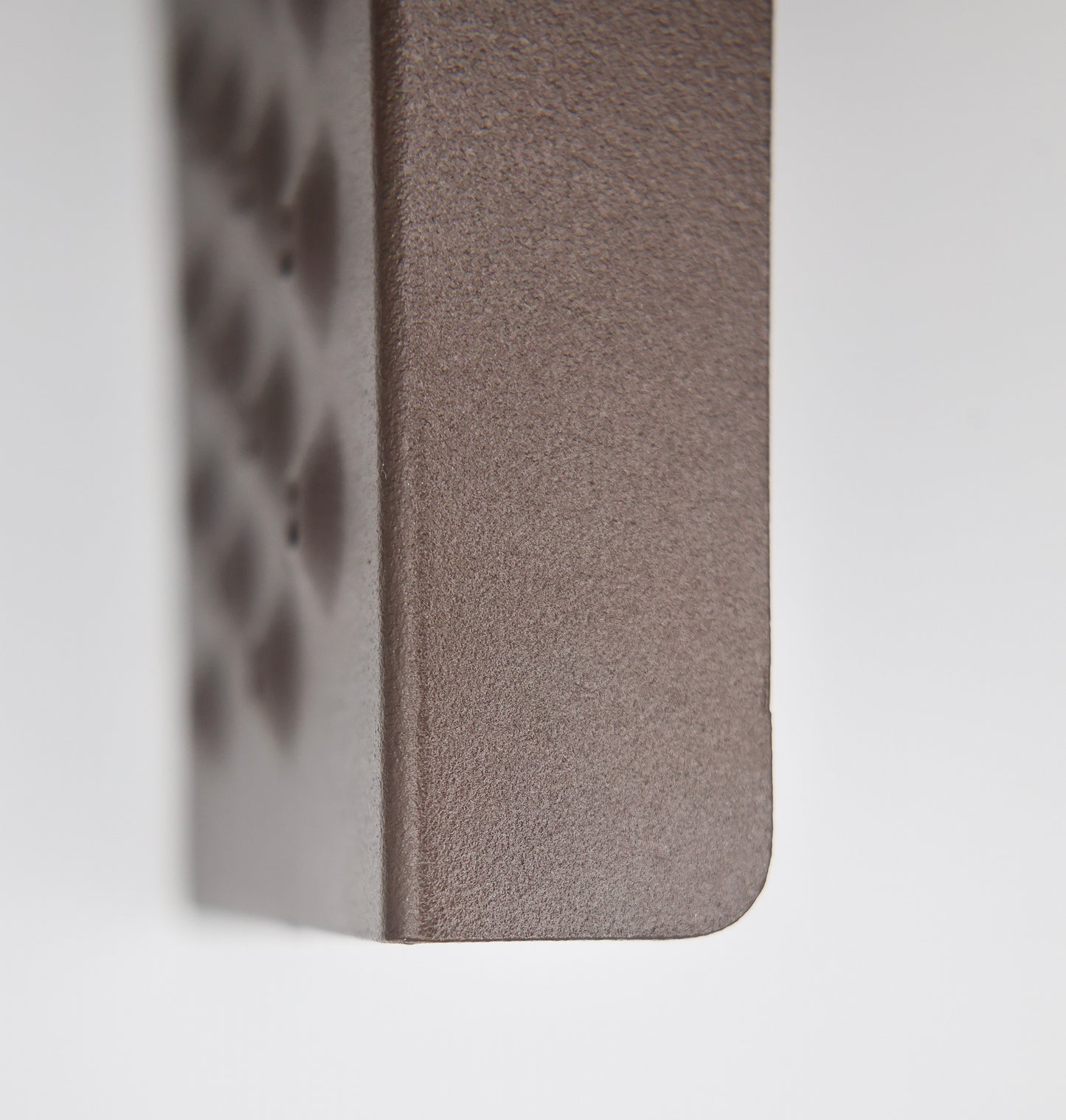 Anti-Slip Aluminum Stair Tread Cover w/ Nose – Outdoor Grip (Super Grip Brown)
