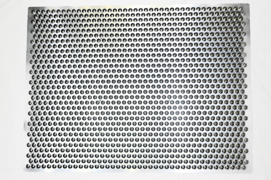 Aluminum Grip Stair Cover Landing Treads - Mill Finish
