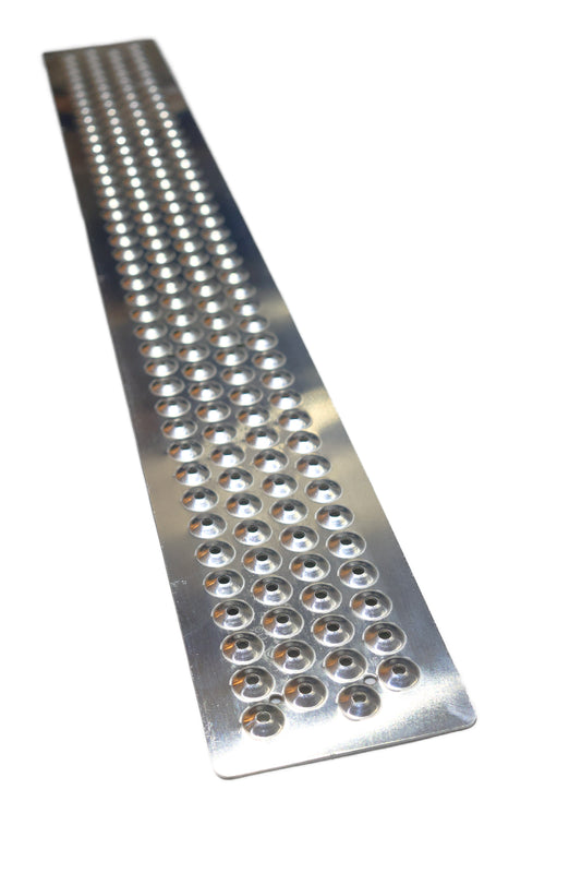 Anti-Slip Aluminum Stair Tread Cover – Outdoor Grip (Mill Finish)