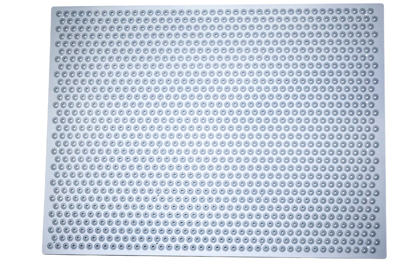 Anti-Slip Aluminum Stair Cover Landing – Outdoor Grip (Super Grip Silver)