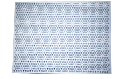 Anti-Slip Aluminum Stair Cover Landing – Outdoor Grip (Super Grip Silver)