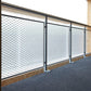 304 Stainless Steel Woven Wire Screen Mesh, Flexible Wire Mesh, DIY Garden Trellis - 36" x 72" - (2" short way open x 3.25" long way open)